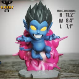 Bamf Chibi STL for 3D Printing ChibiSTL 3DXM 3d model