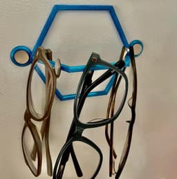 Magnetic Glasses Holder 3d model