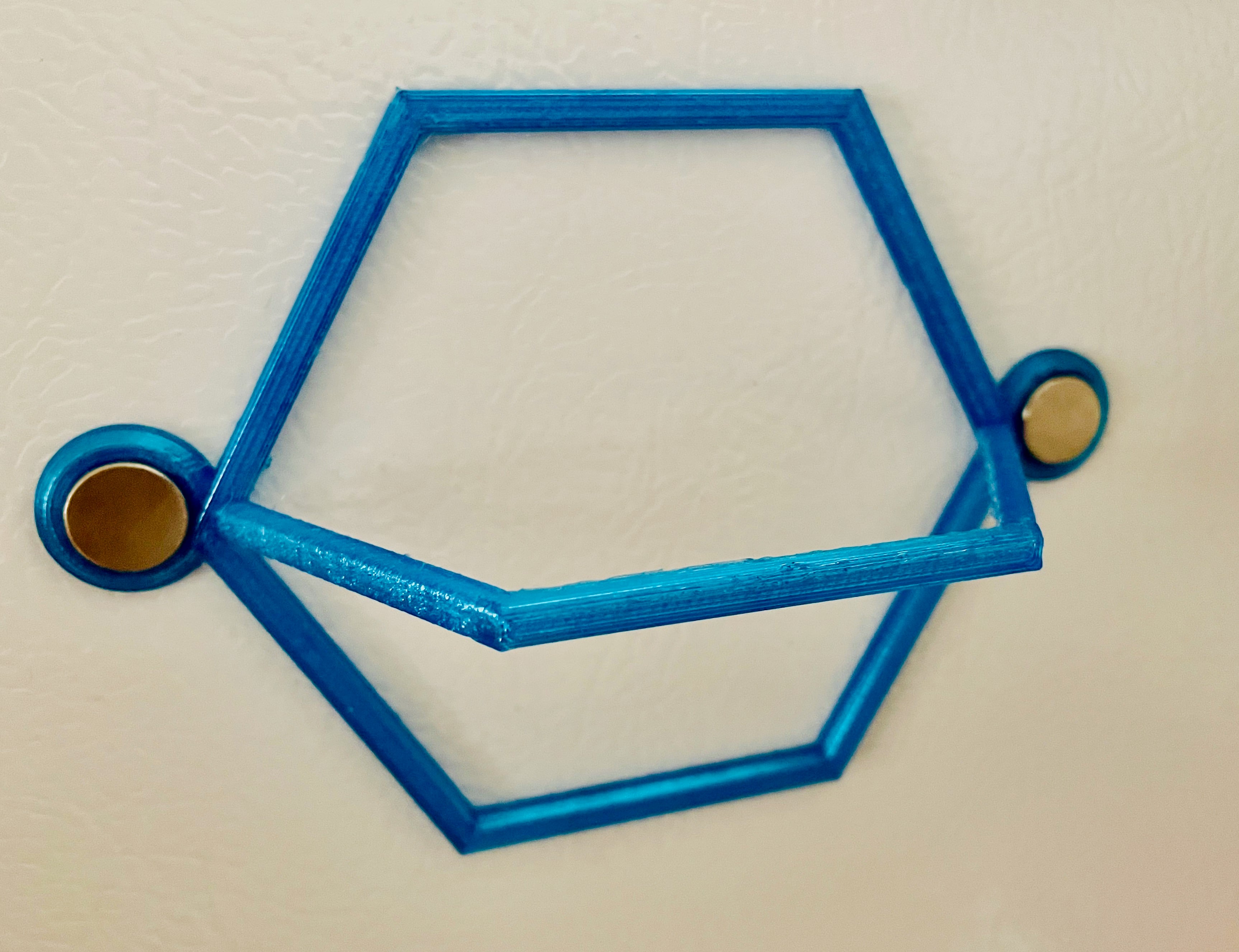 Magnetic Glasses Holder 3d model