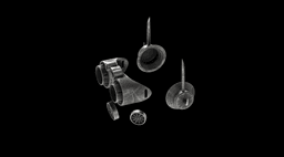 Octane Goggles and Respirators from Apex Legends 3d model