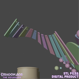 Morrigan Fantasy Accessories Dragon Age: The Veilguard 3d model