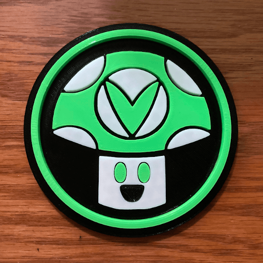 Vineshroom Disc Display 3d model