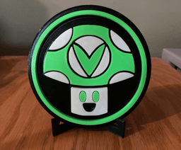 Vineshroom Disc Display 3d model