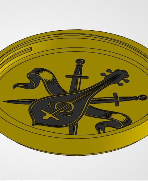 Dice Container Tray Threaded Bundle 3d model