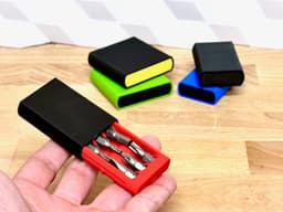 Compact Bit Box (pocket size driver bit storage) 3d model