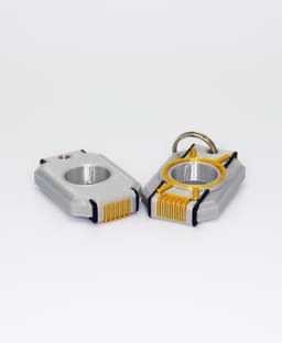 Halo AI chip keychain 3d model
