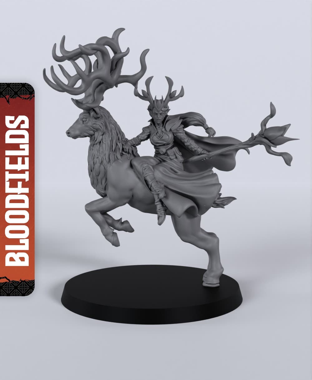 Inu Woodwhisper - With Free Dragon - 5e DnD Inspired for RPG and Wargamers 3d model