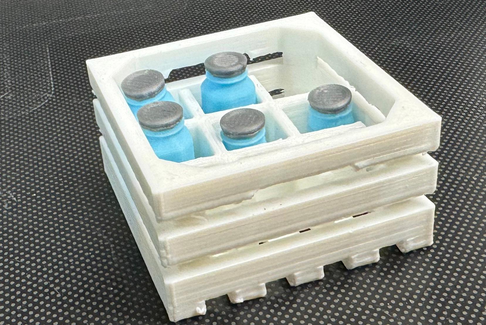 Mini Canning Crate 3d model