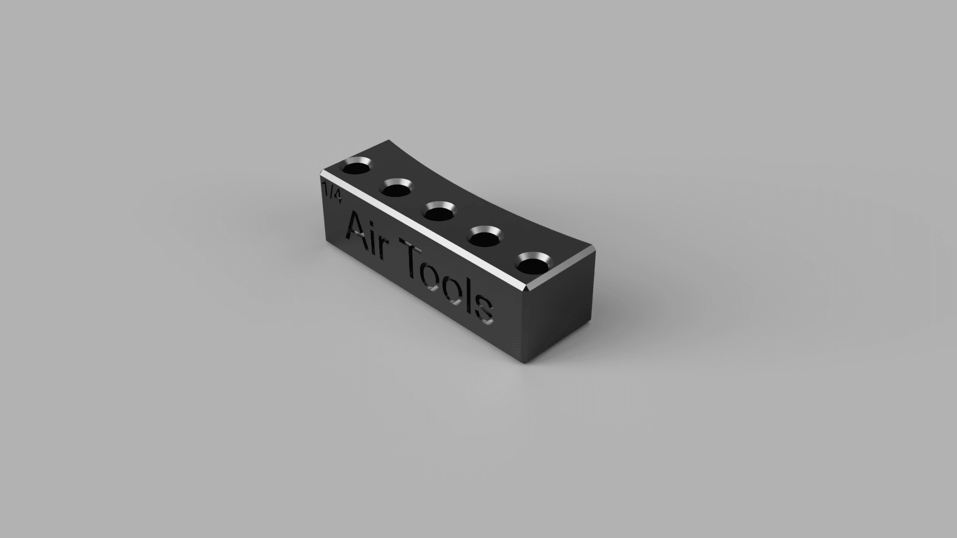 Modular Air Tool Organizer 3d model