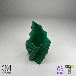 Twisted Tree Pencil Holder 3d model