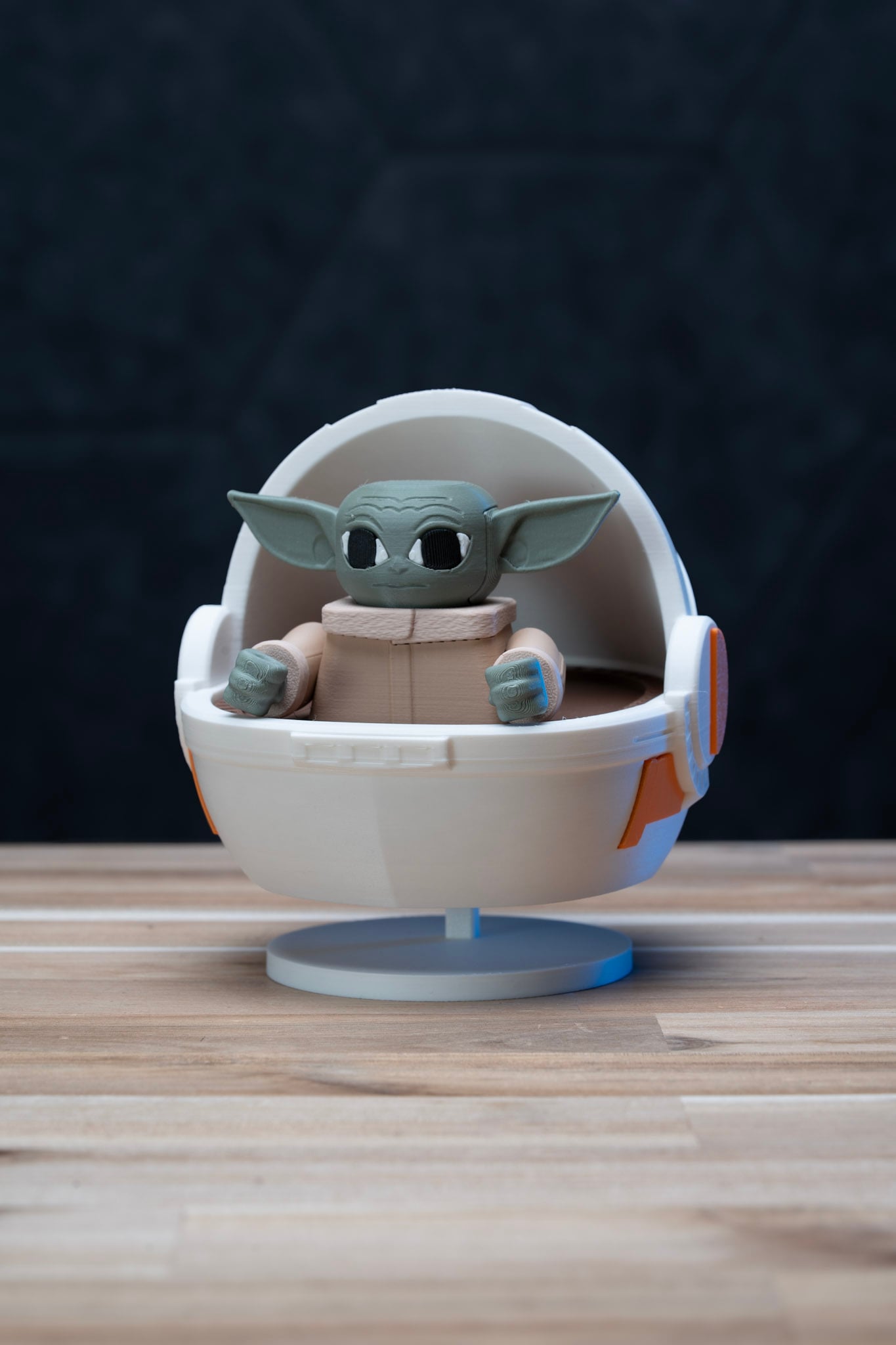 The Chunky Child - FREE Star Wars Mandalorian Kit | No Supports, No AMS, No Glue 3d model
