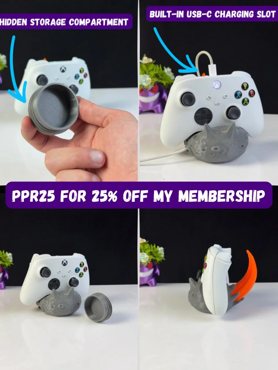 Meteor Controller Holder 3d model