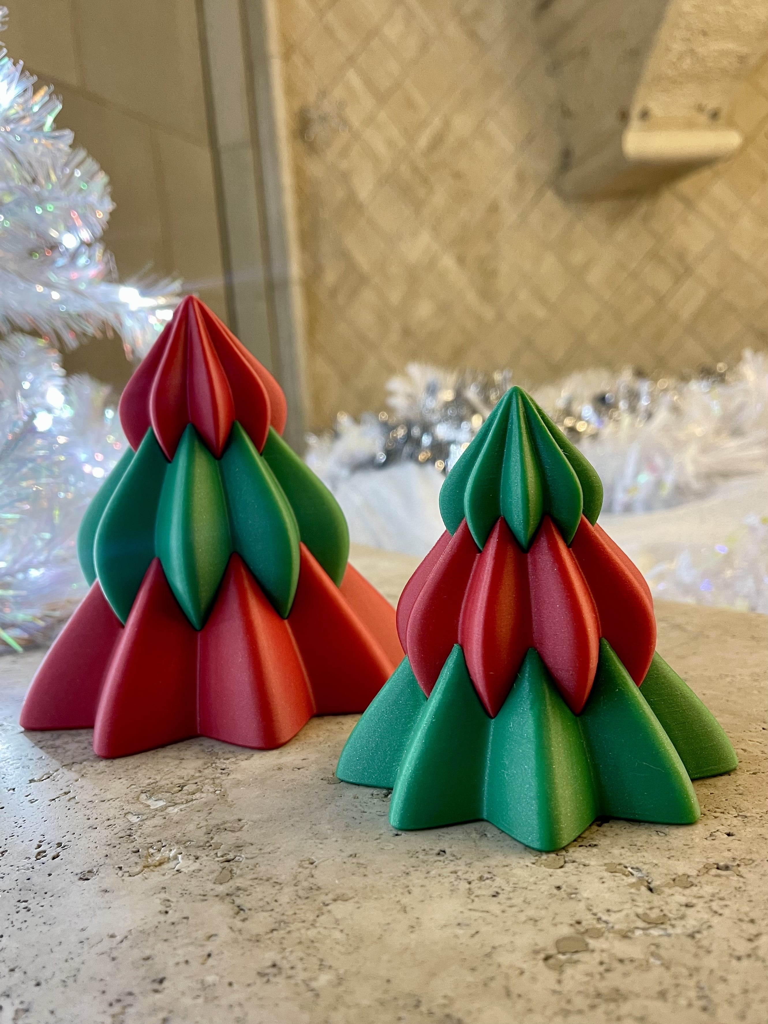Polymaker metallic red, metallic green