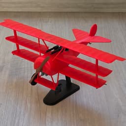 Fokker Dr.I "The Red Baron" - 1:22 Scale Model 3d model