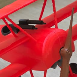 Fokker Dr.I "The Red Baron" - 1:22 Scale Model 3d model