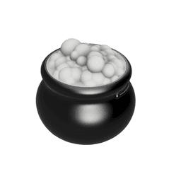Cauldron Lamp 3d model
