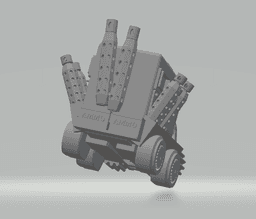 FHW Zorblin gun car alternate 3d model