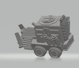 FHW Zorblin gun car alternate 3d model