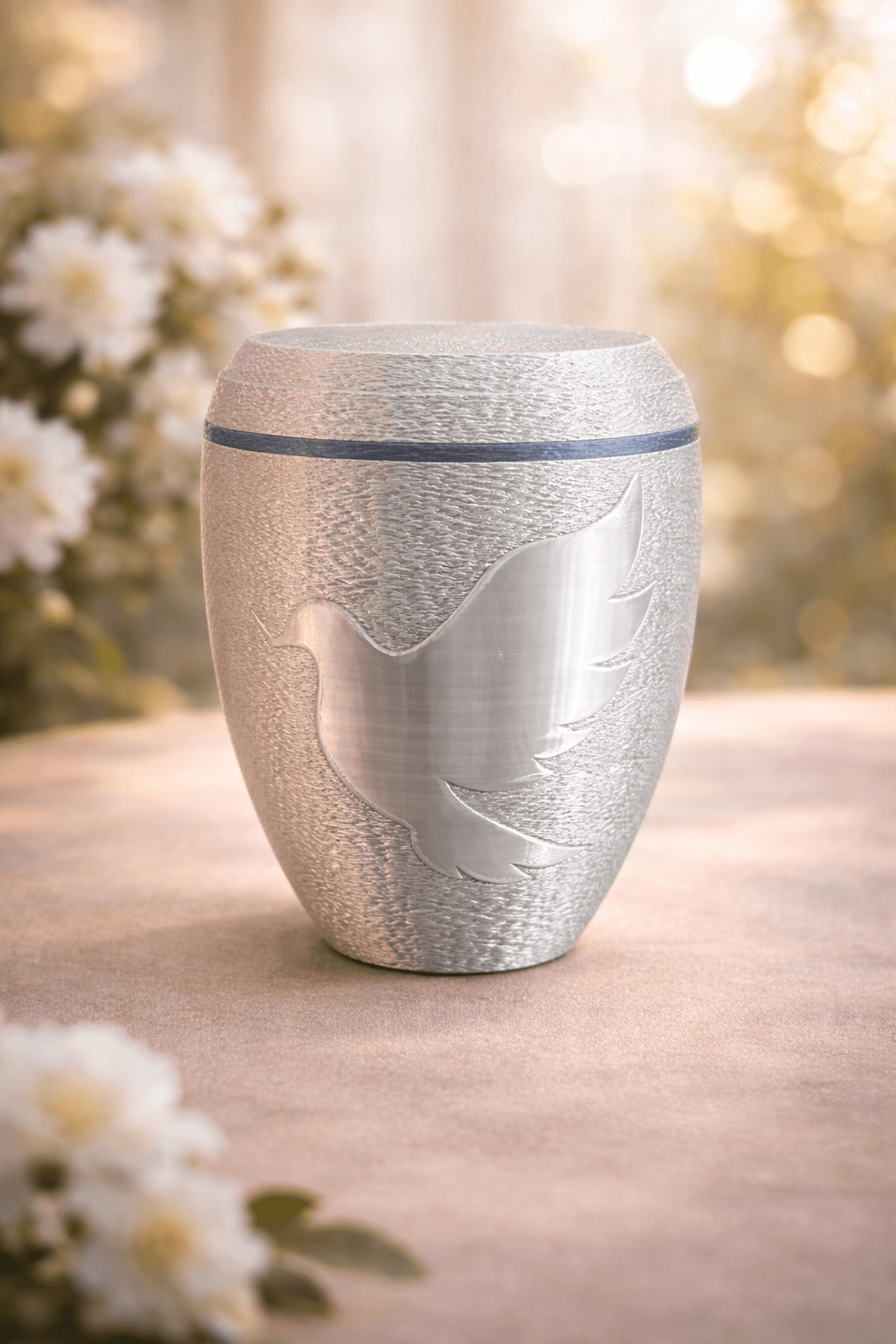 Harmonia Dove Edition – Designer Urn with Dove Motif 3d model
