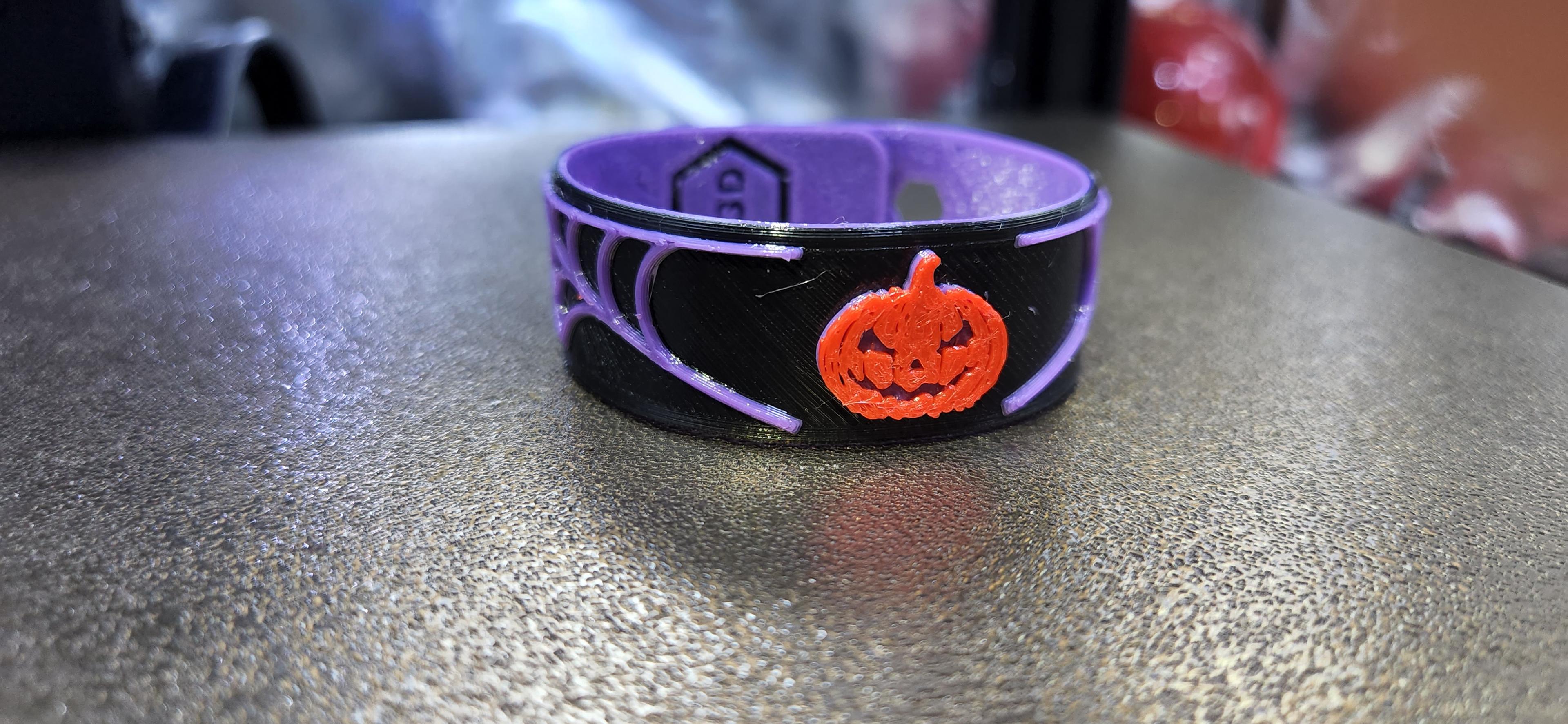 Cute Halloween TPU Wristbands 3d model