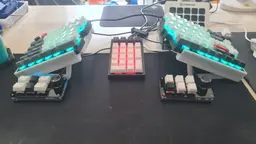 KEYCHRON Q11 RGB MECHANICAL KEYBOARD TENTING KIT (PRINT IN PLACE) 3d model