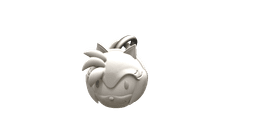 Amy Rose Key chain - Sonic fan art 3d model