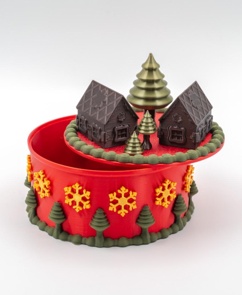Christmas Cake 3d model