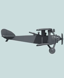 1:144 Anatra DS 3d model