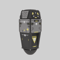 Helldivers 2 Container Hellpod / 3mf 3d print Military Fun Prop Replica Cosplay Decorative 3d model