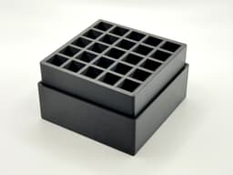 25-Piece Burr Puzzle Set with Box 3d model