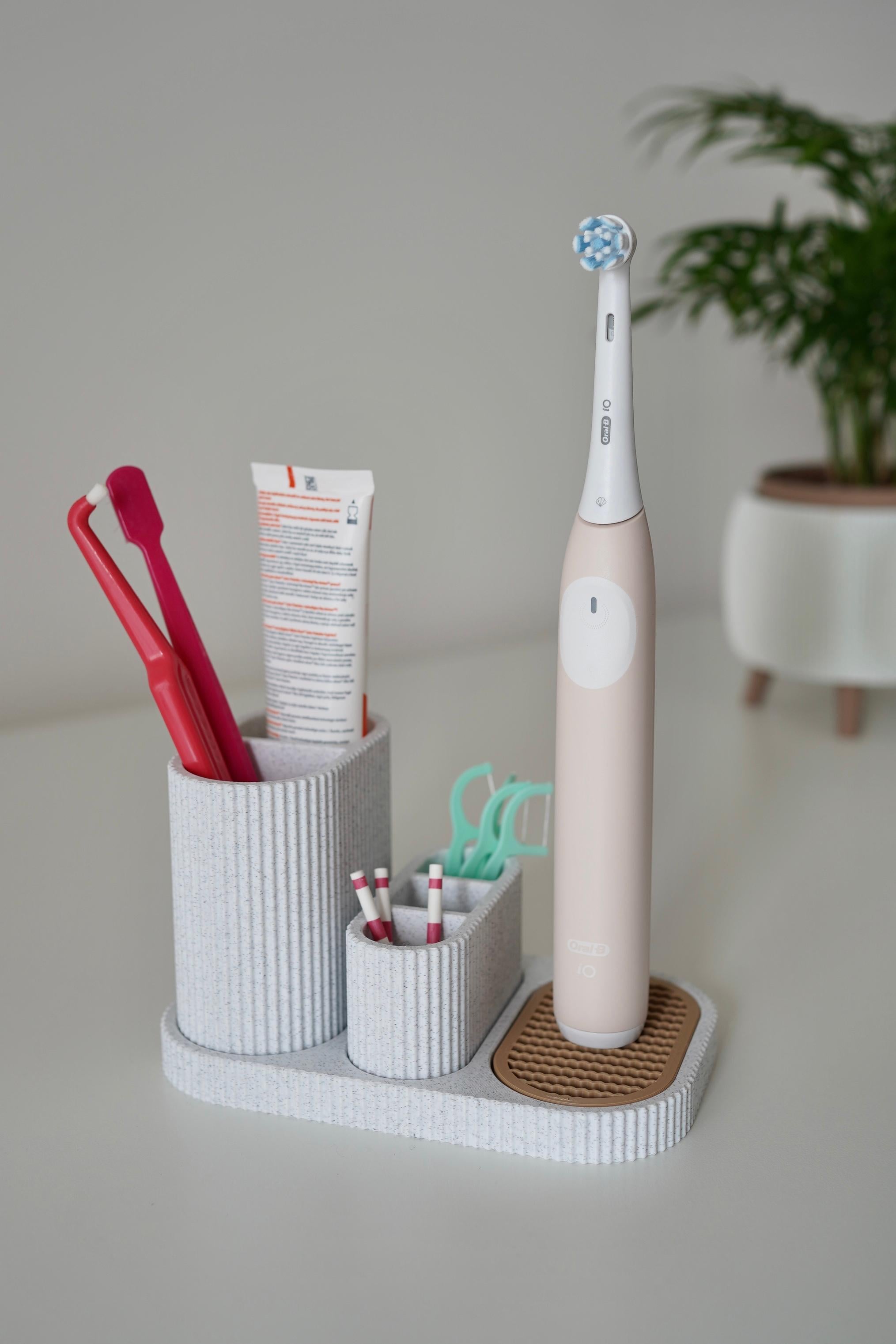 DENTIA Bathroom Organizer for Oral-B Toothbrushes 3d model