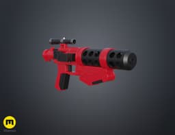 Sith Trooper F-11ABA Blaster Cannon 3d model
