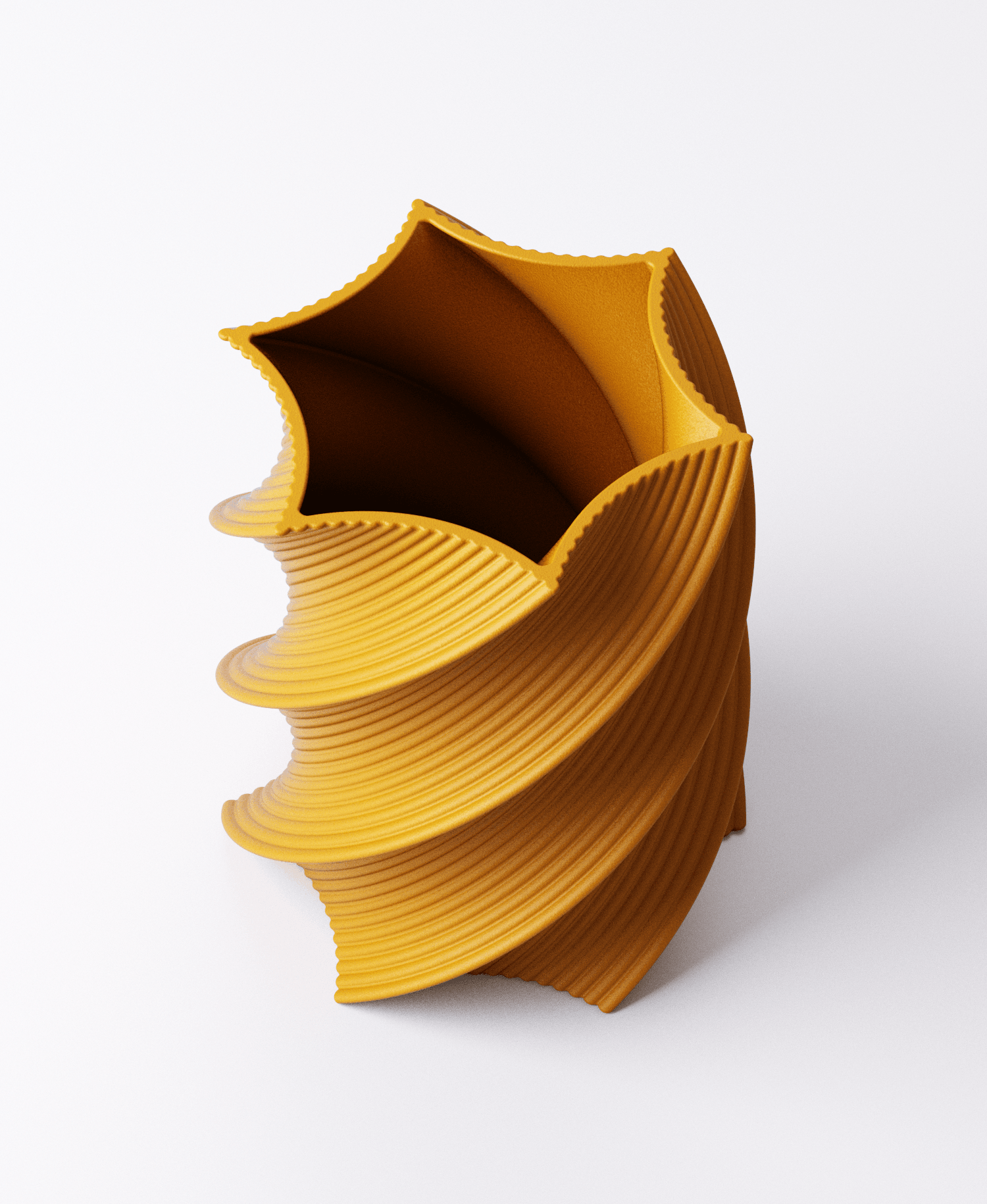 Spiral Pen Holder 3d model