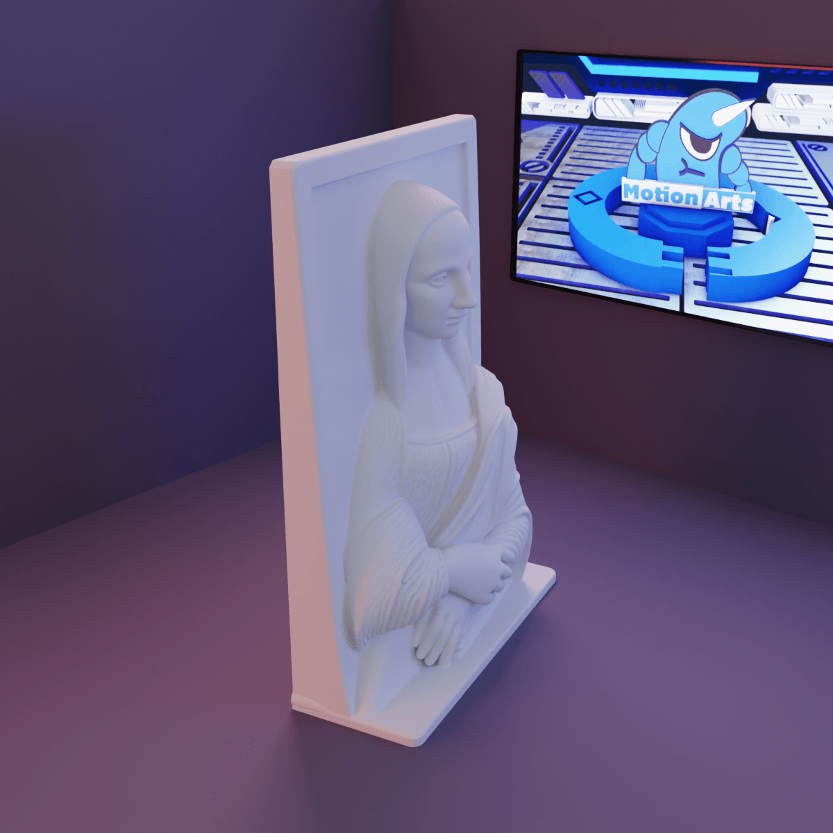 Mona Lisa.stl 3d model