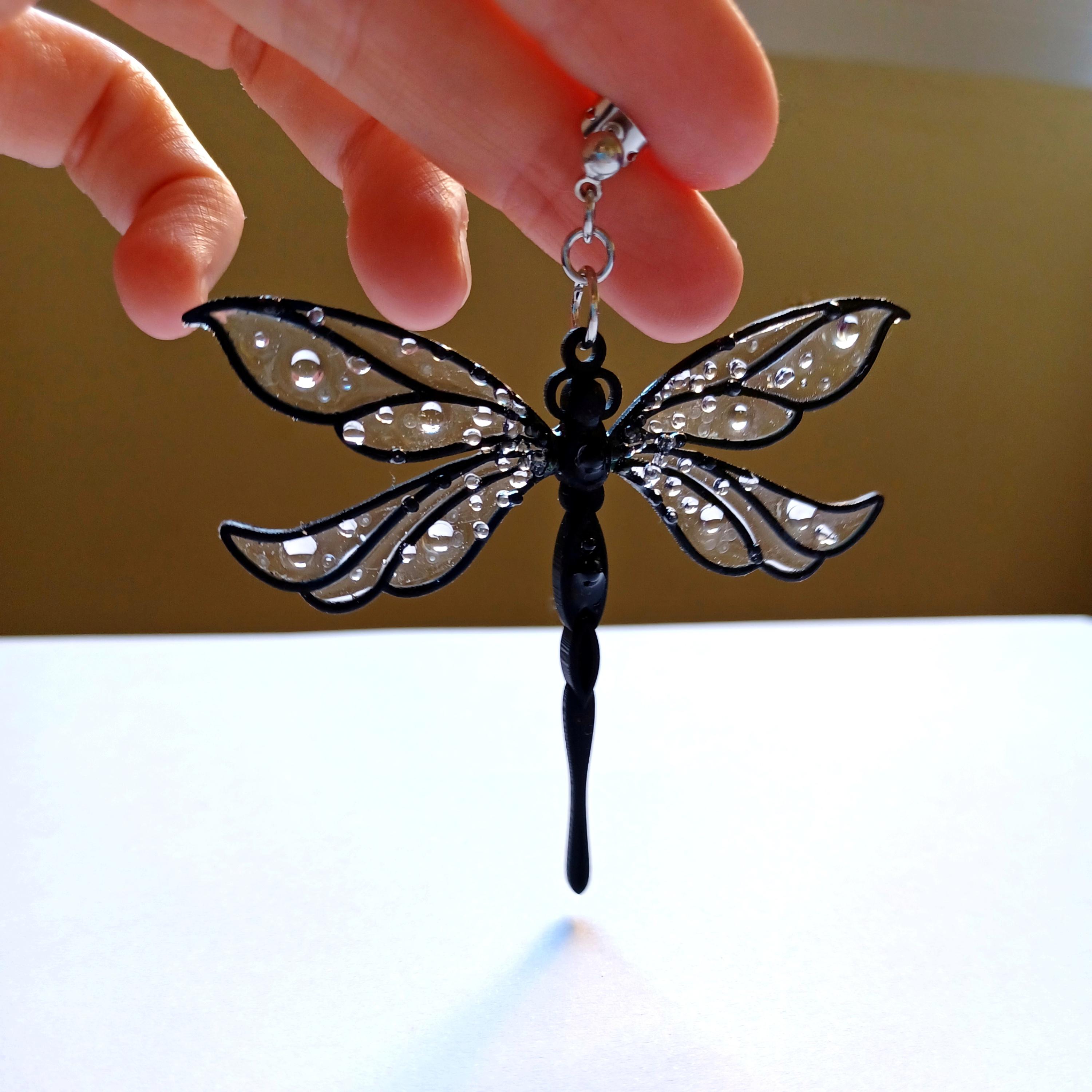 Dragonfly earring.stl 3d model