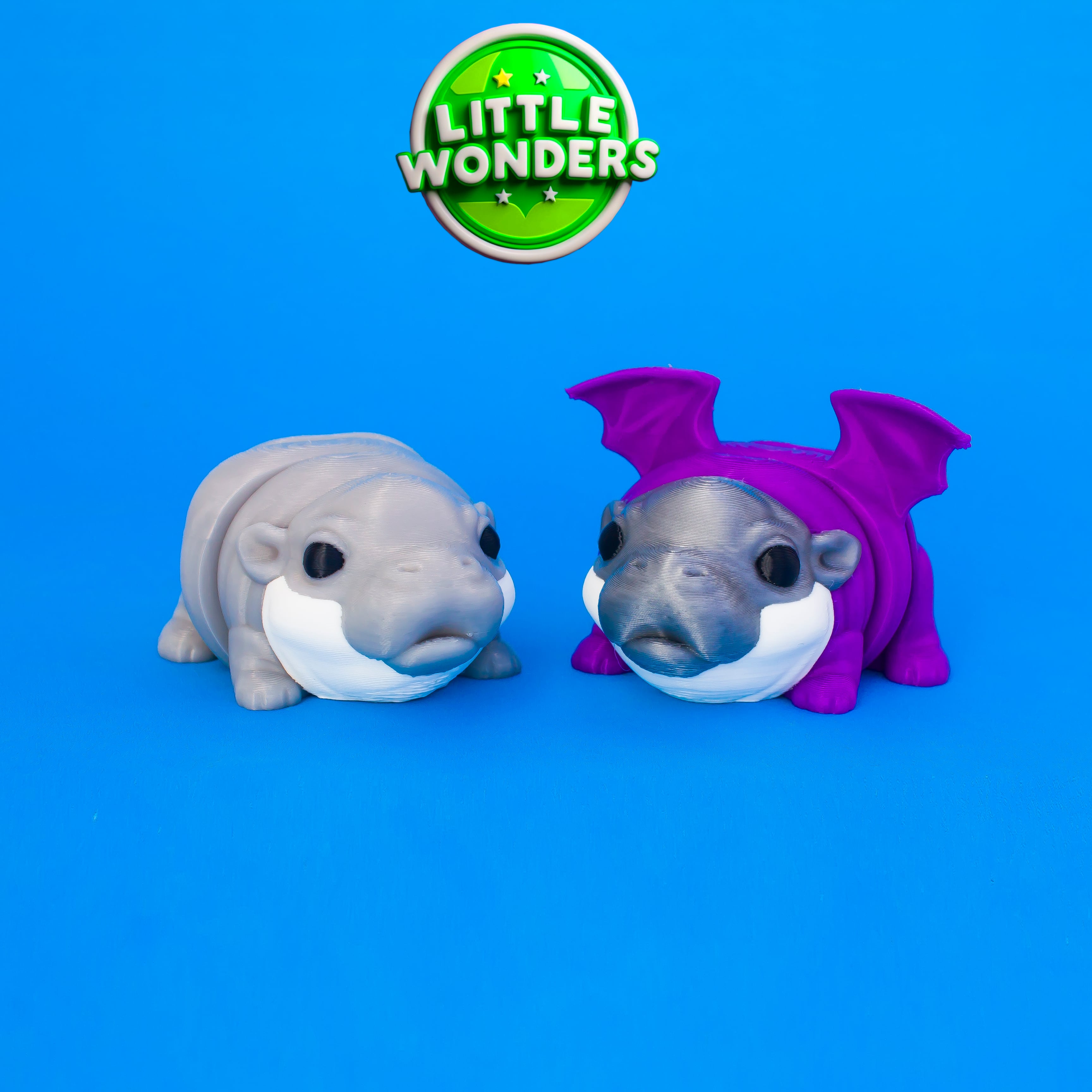 Baby Hippo 3d model