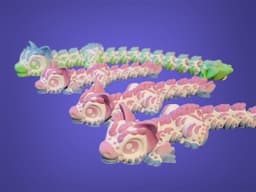 Mystery the Flippy Tail Dragon 3d model