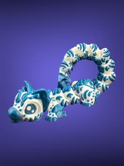 Mystery the Flippy Tail Dragon 3d model