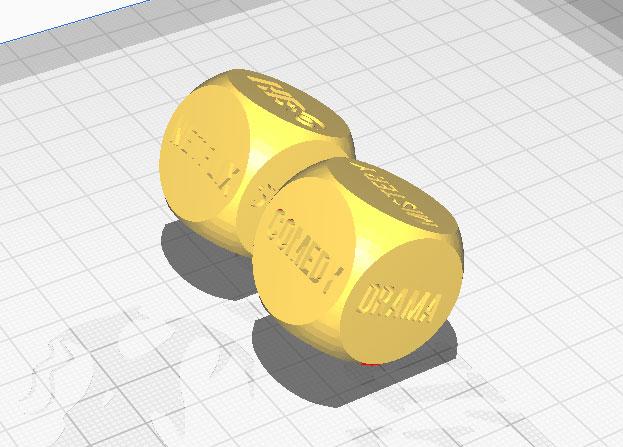 Streaming Decision Dice  3d model