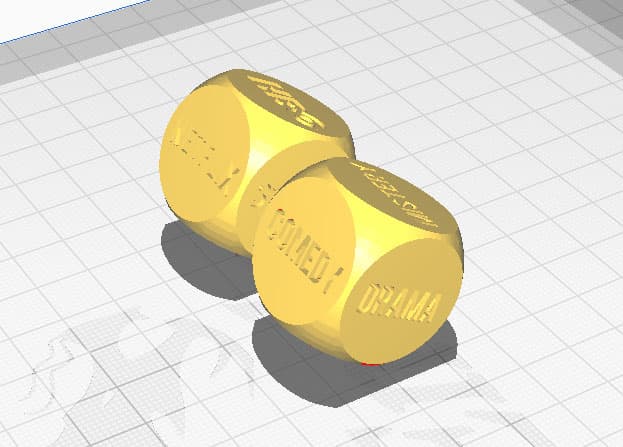Streaming Decision Dice 3d model