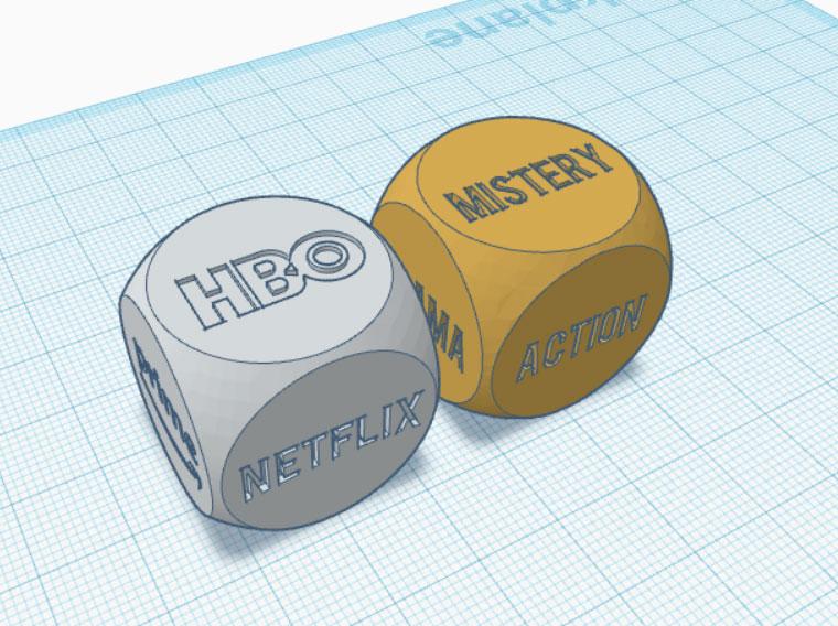 Streaming Decision Dice  3d model