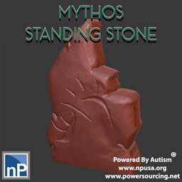 Mythos Standing Stone 3d model