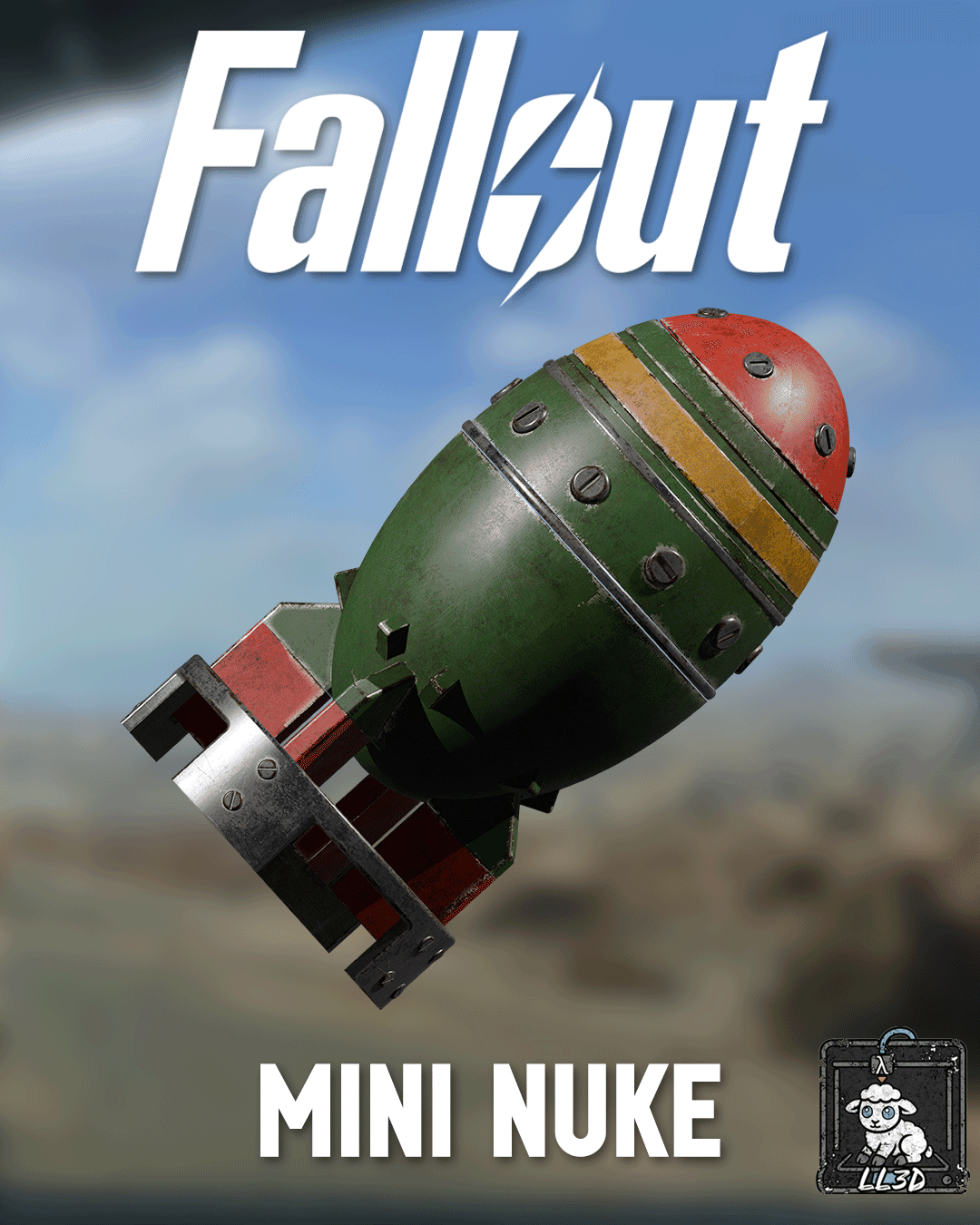 Fallout Mini Nuke 3d model
