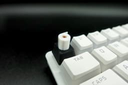 Toilet Paper Keycap (Mechanical Keyboard) 3d model