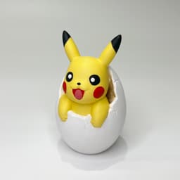 EasterDay Pikachu (Easy Print No Supports) 3d model