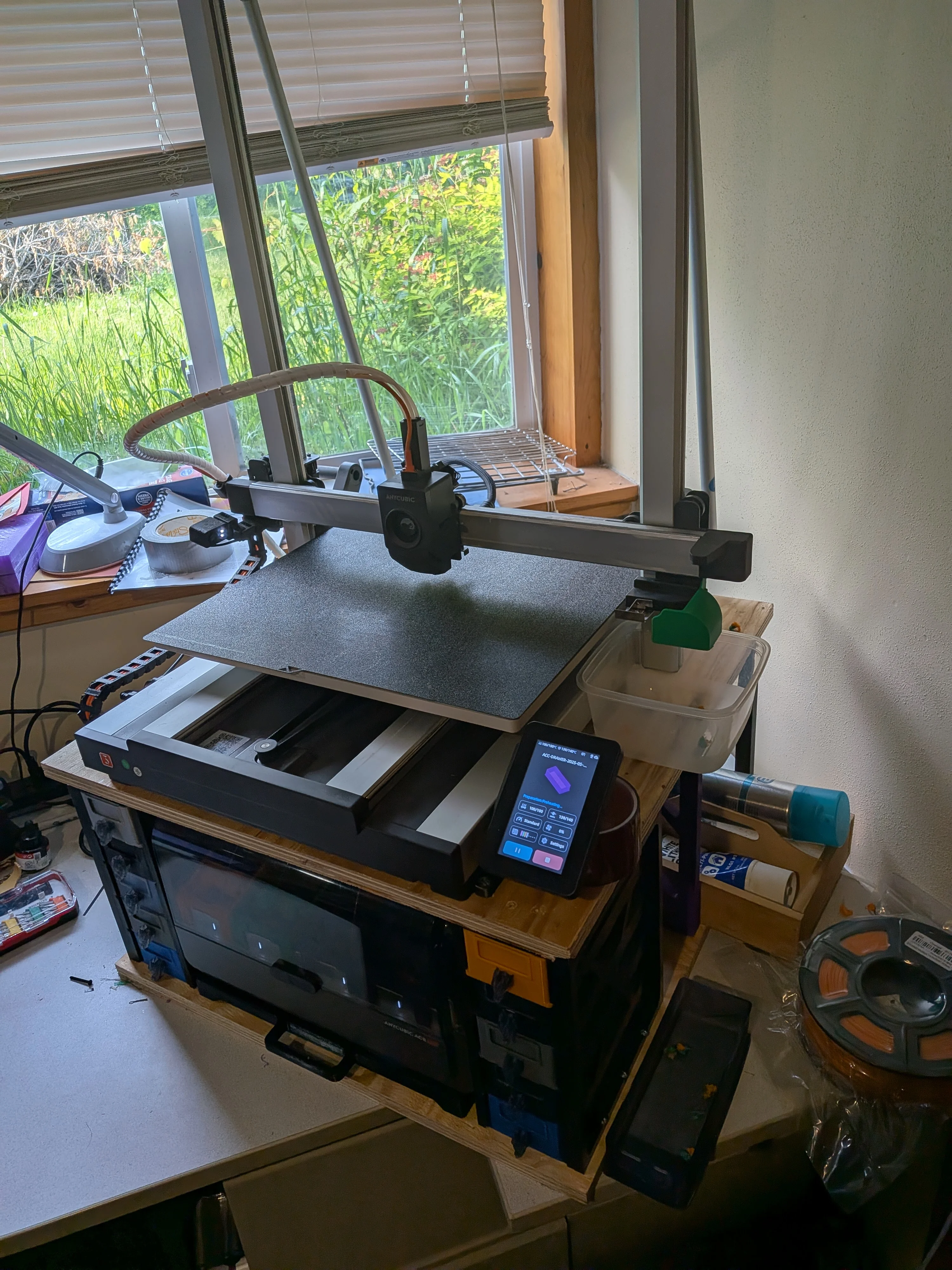 Anycubic Kobra 3 Max Printer Stand 3d model