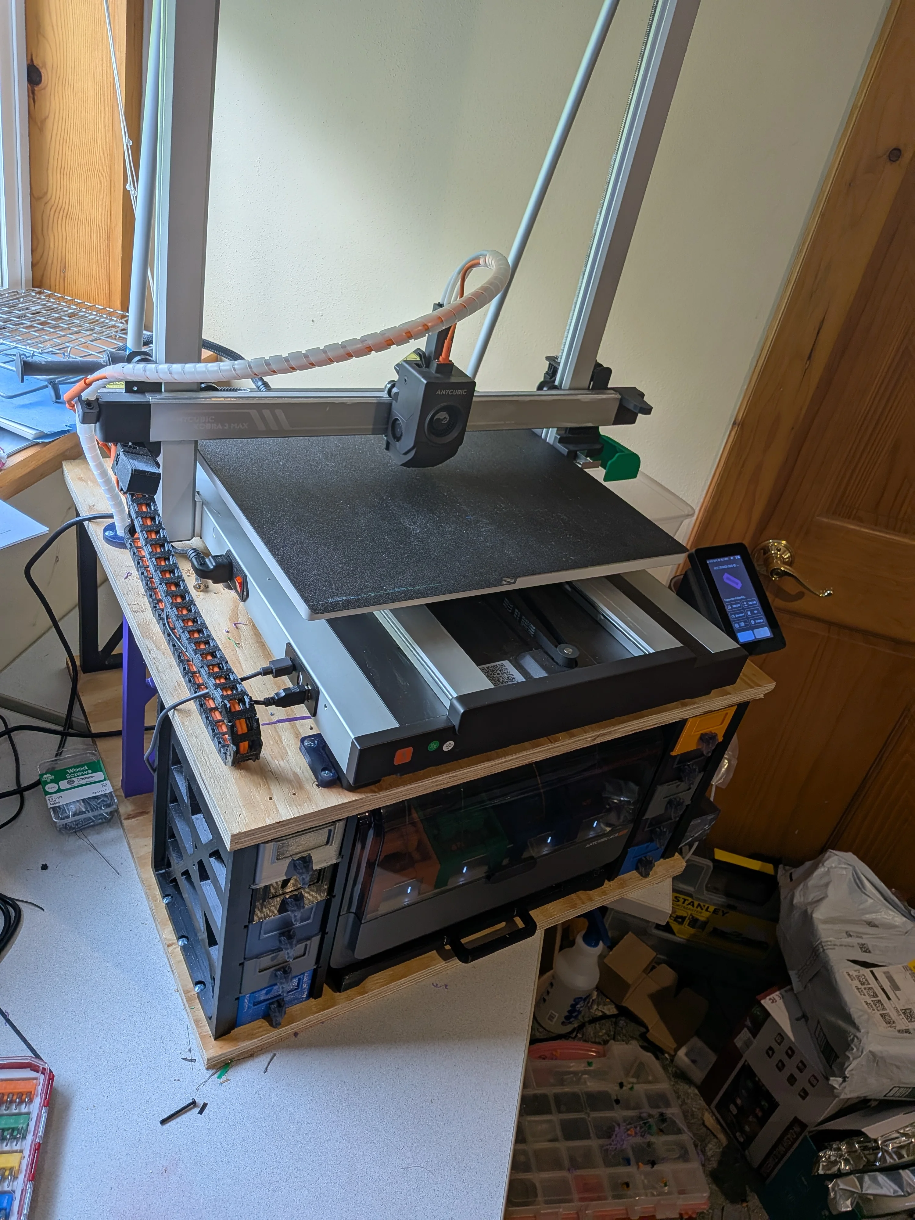 Anycubic Kobra 3 Max Printer Stand 3d model