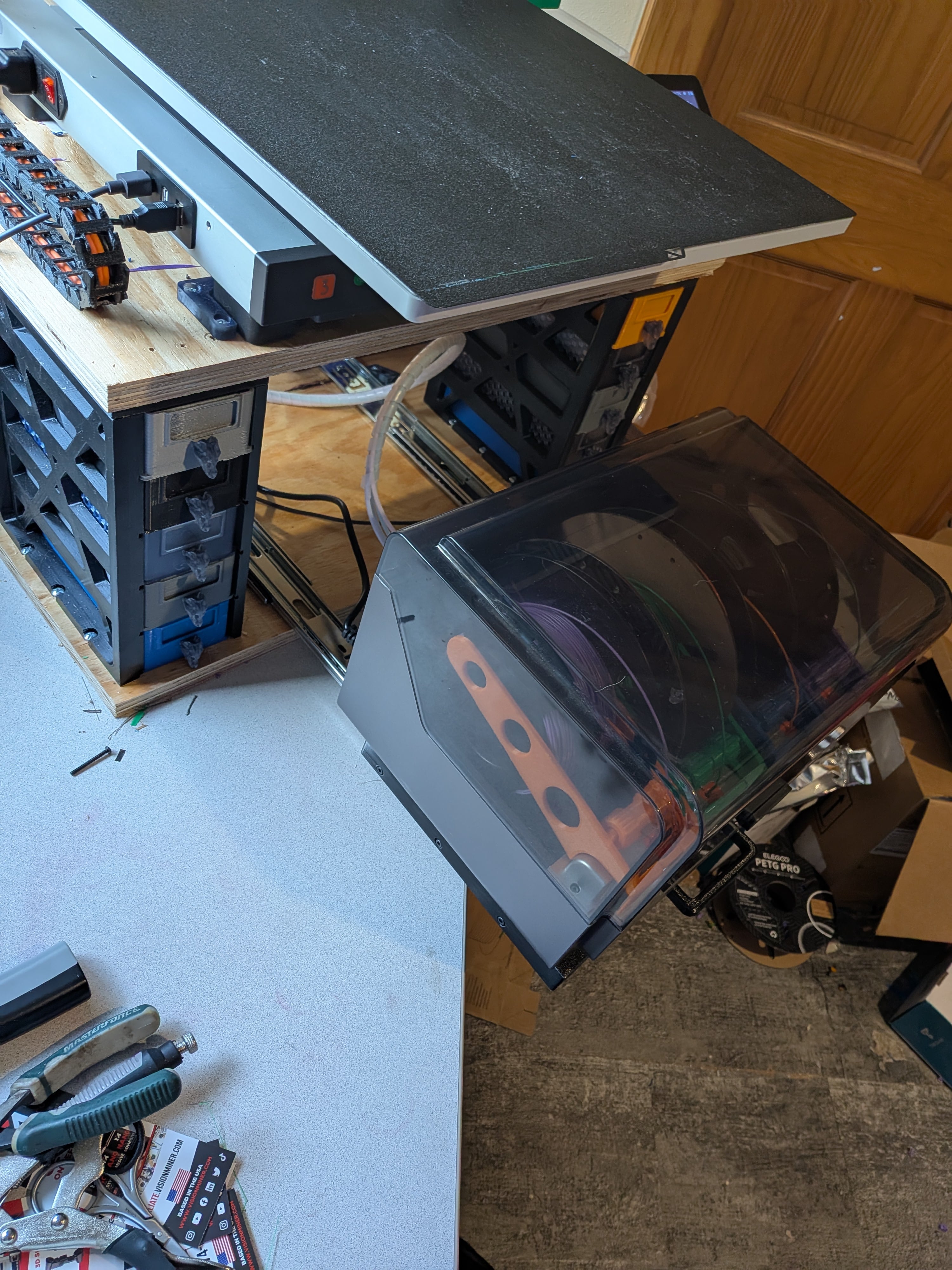 Anycubic Kobra 3 Max Printer Stand 3d model