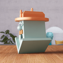 Fireman Birdhouse – Unique Bird Shelter Design 3d model