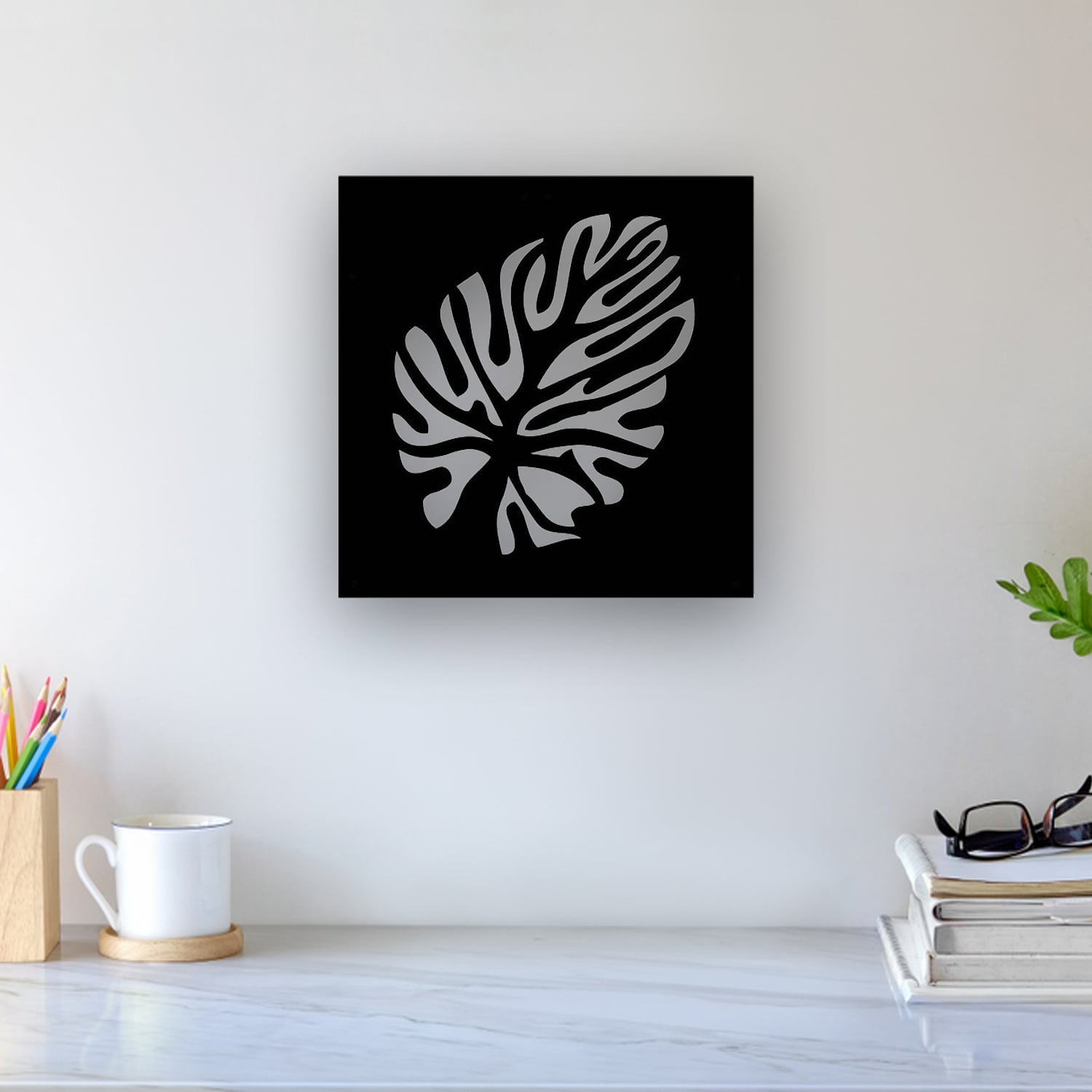 Leaf Wall Art 3d model